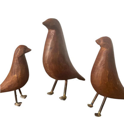 Hand-Carved Wooden Birds – Nature's Wonders Captured in Art