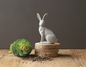 Whimsical Handcrafted Bunny – A Touch of Charm for Your Home